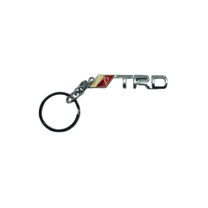 TRD Logo Keychain – Steel (Silver & Black Colors)
