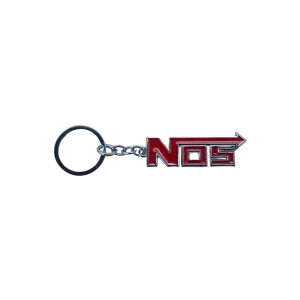 Nos Logo Keychain Steel