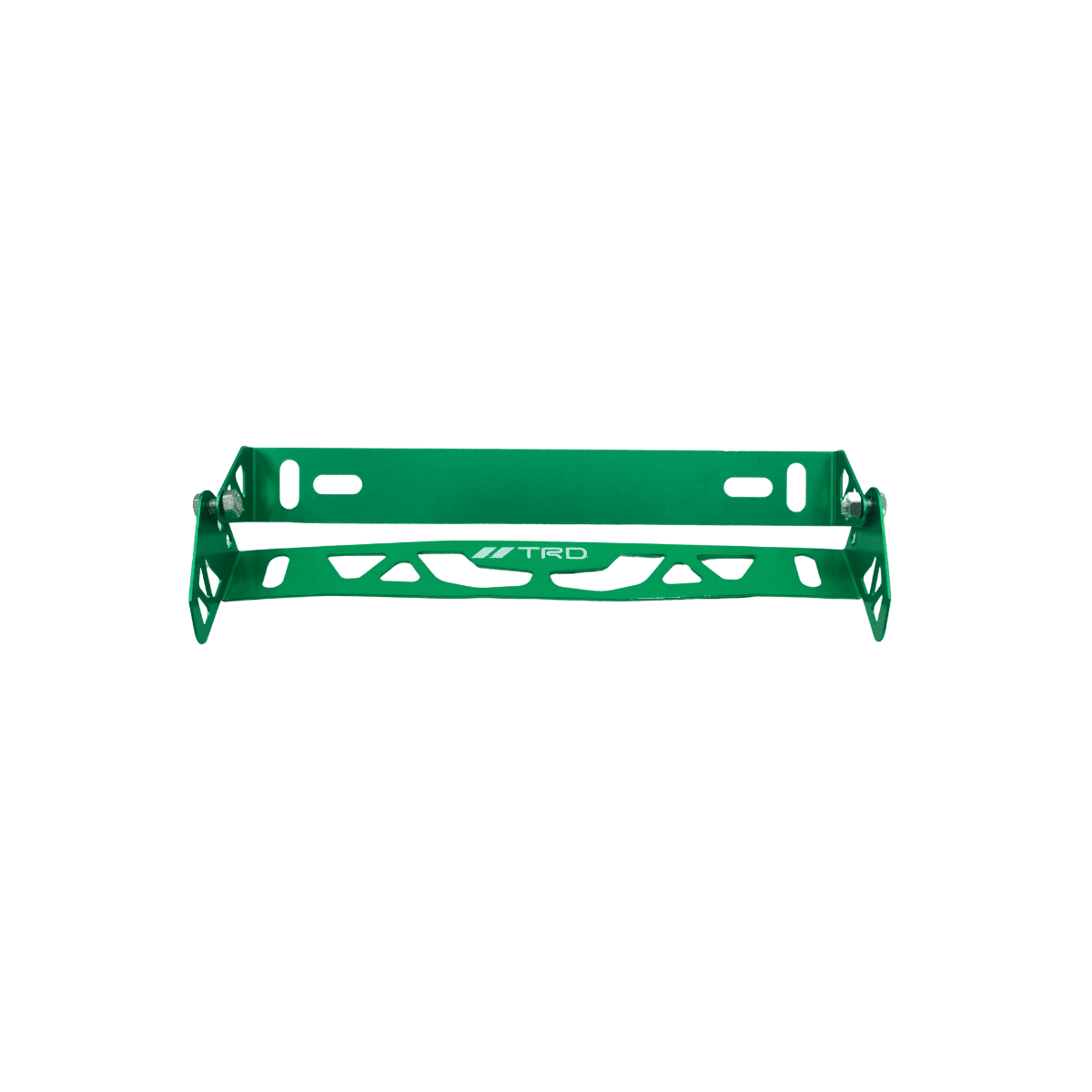 TRD Number Plate Frame – Green - Image 2