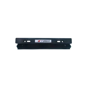 TRD Carbon Fiber Adjustable Number Plate Frame